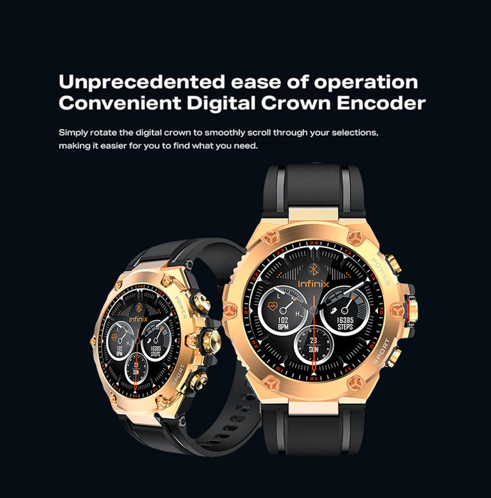 Smart Watch Infinix XWATCH 3GT IP68 - Gold