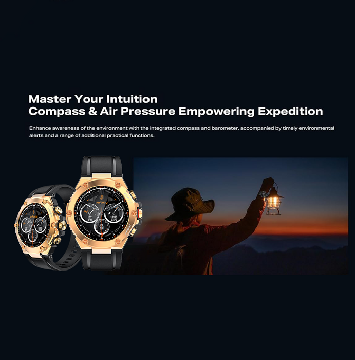 Smart Watch Infinix XWATCH 3GT IP68 - Gold