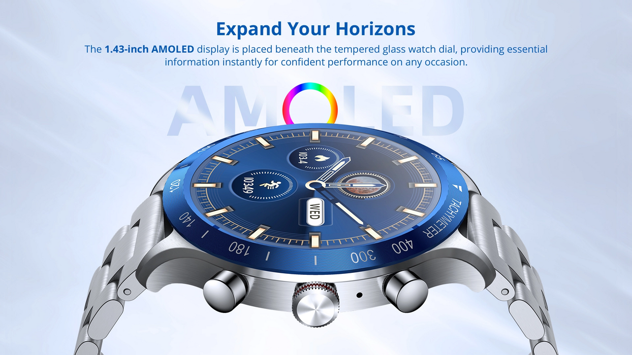 Smart Watch RiverSong Motive 9 Max - Silver