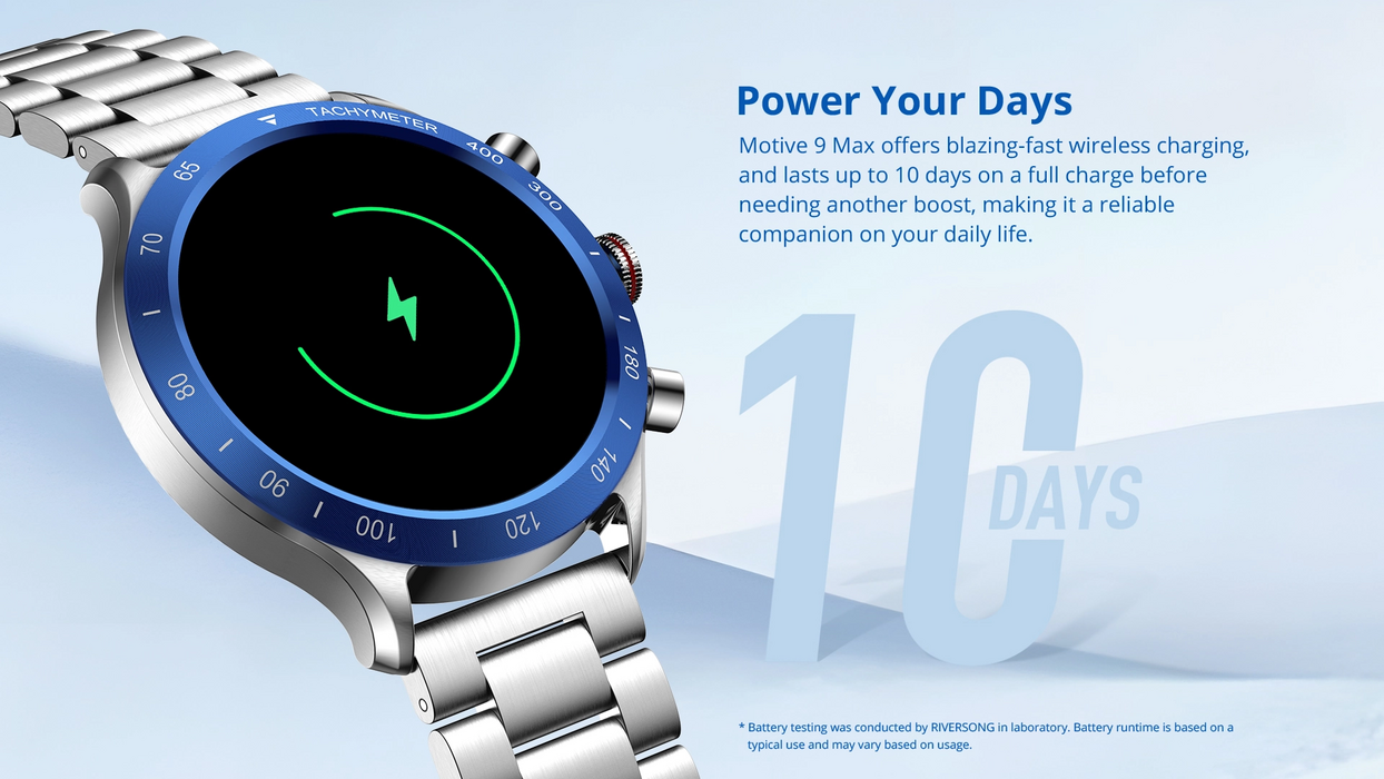 Smart Watch RiverSong Motive 9 Max - Silver