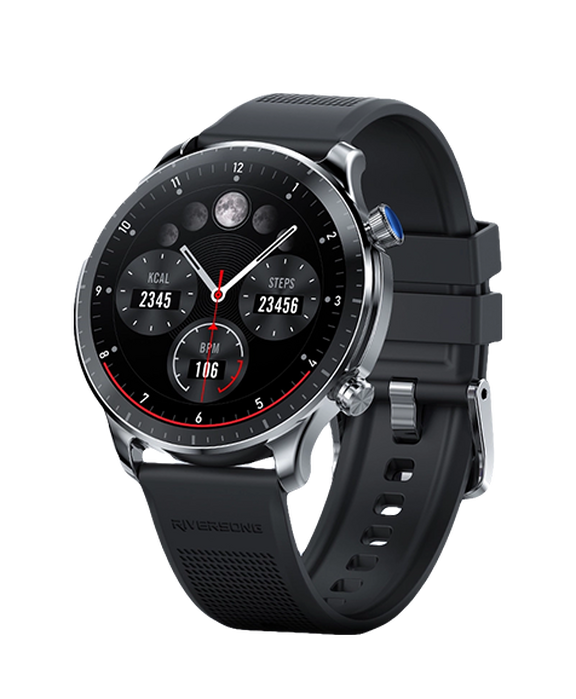 Smart Watch RiverSong Motive 9 Pro - Titanium Silver