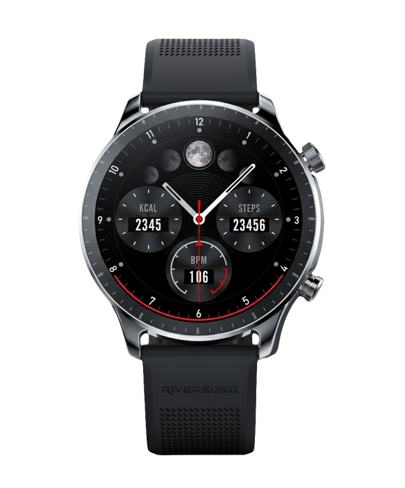 Smart Watch RiverSong Motive 9 Pro - Titanium Silver