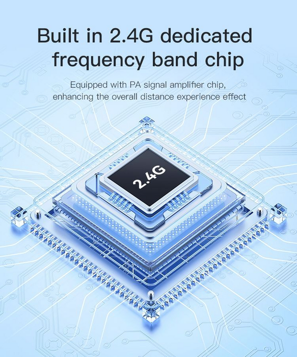 Microphone 3 in 1 Receiver KR15 Dual Low-latency Wireless Lavalier