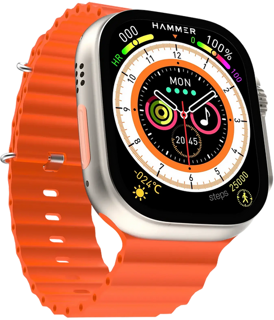 Smart Watch Connect ME X8 Plus Ultra - Orange